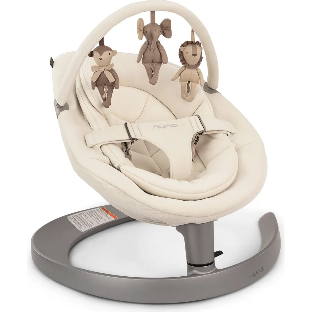 Nuna LEAF™ grow Baby Seat with Toy Bar in Cloud at Nordstrom | Nordstrom