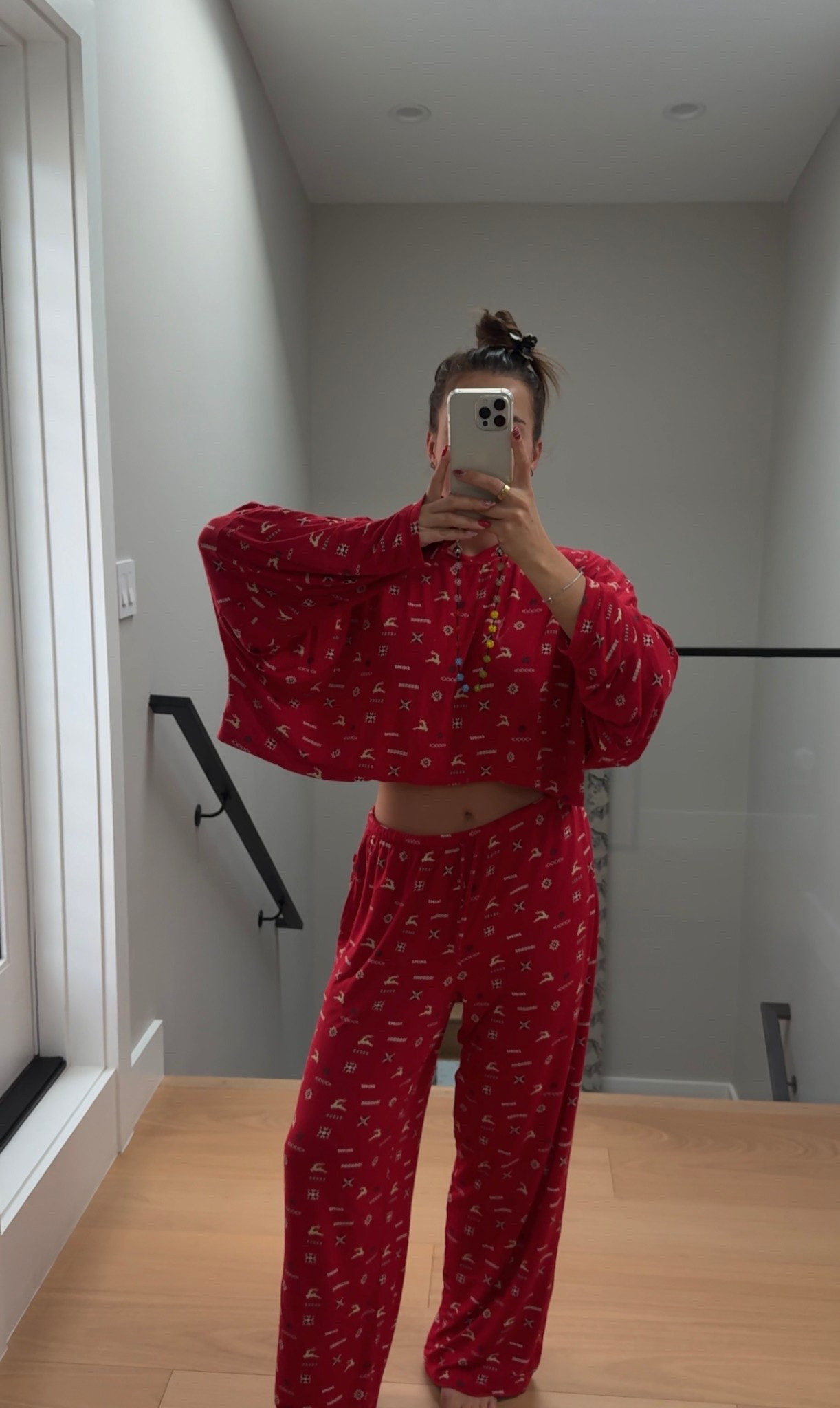 Skims holiday pajamas are linked! 