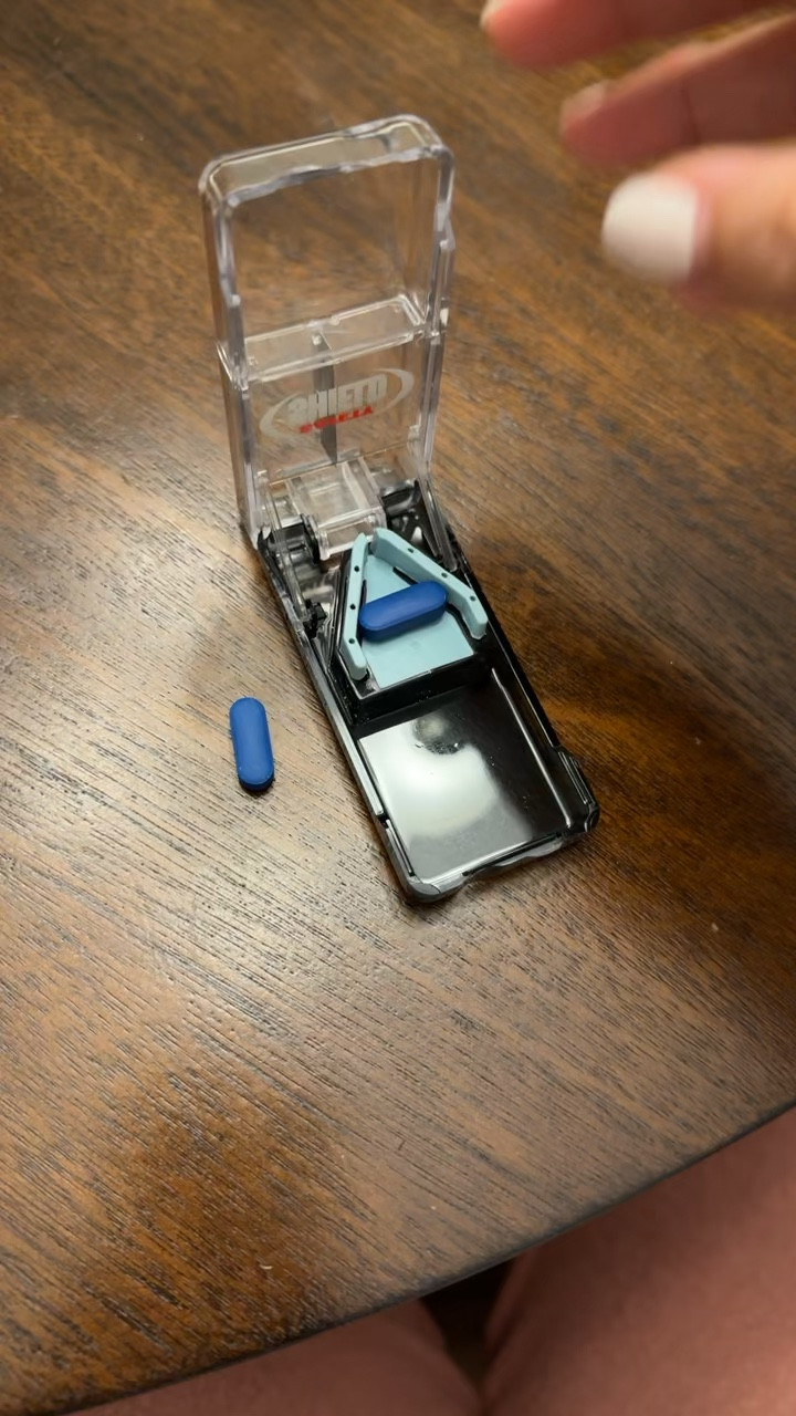 Chronic illness things—the best pill splitter and so affordable! 

#LTKHome #LTKFindsUnder50 #LTKVideo