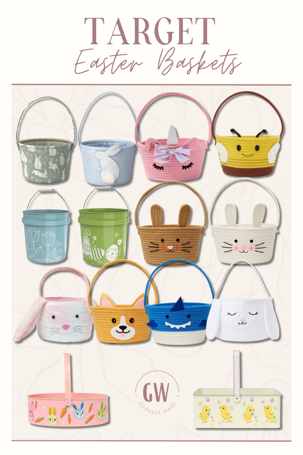 Target Easter baskets that are too good to fill with spring goodies.
#TargetFinds #EasterBaskets #LTKSpring 

 #LTKSpringSale #LTKSeasonal #LTKKids