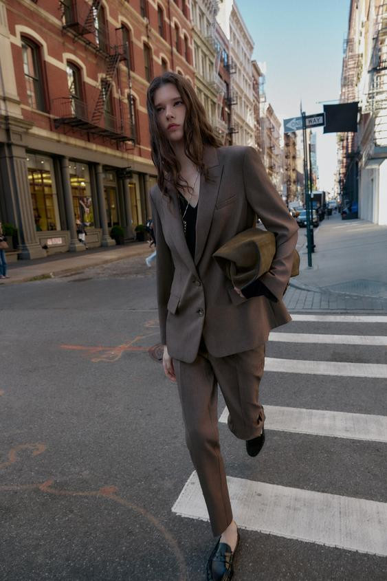 BLAZER WITH BACK VENT | Zara US