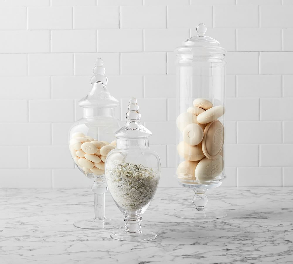 Classic Handcrafted Glass Apothecary Jars | Pottery Barn (US)