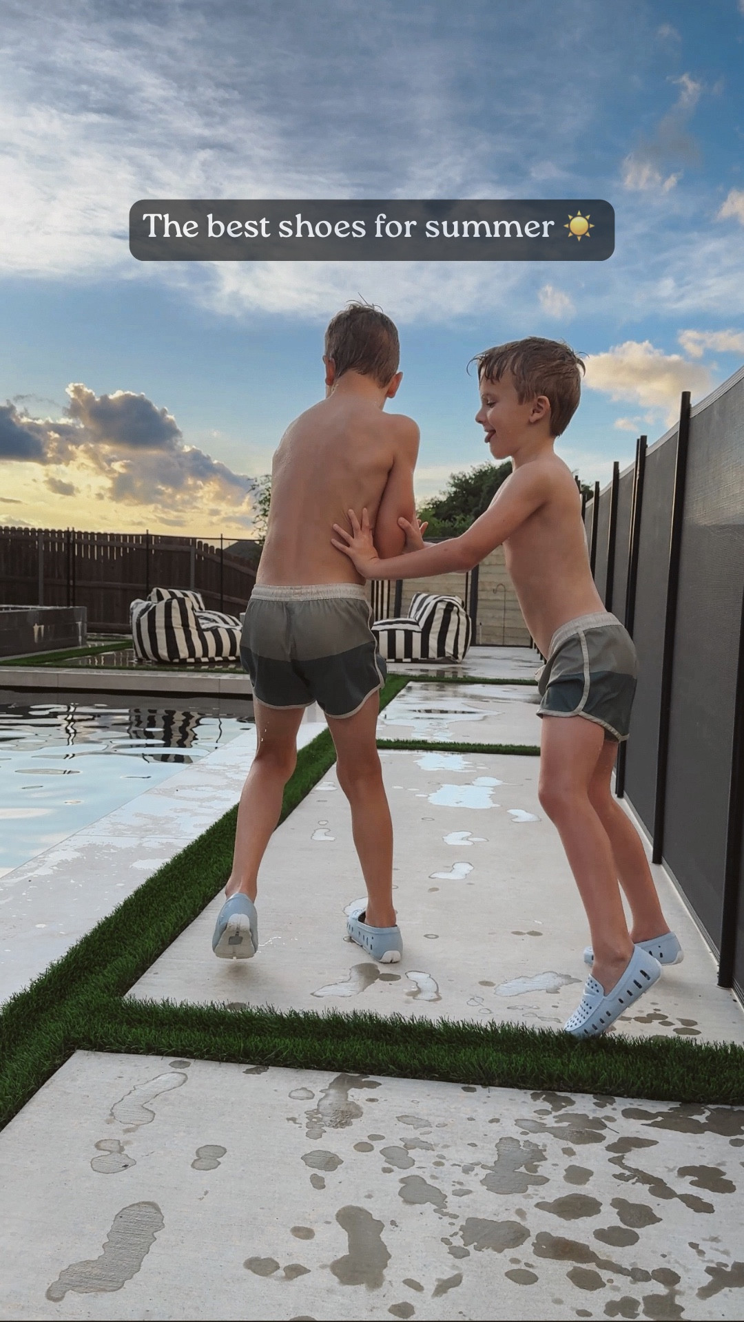 From puddles to pool time, @floafers keep up — comfy, grippy, waterproof, and 100% washable (because moms deserve easy too 💪🏼).

👣 #Floafers #MomLifeApproved #PoolsidePlay Summer Shoes, kids shoes, kids summer outfits, vacation outfits, travel outfits

#LTKSwim #LTKKids #LTKSeasonal