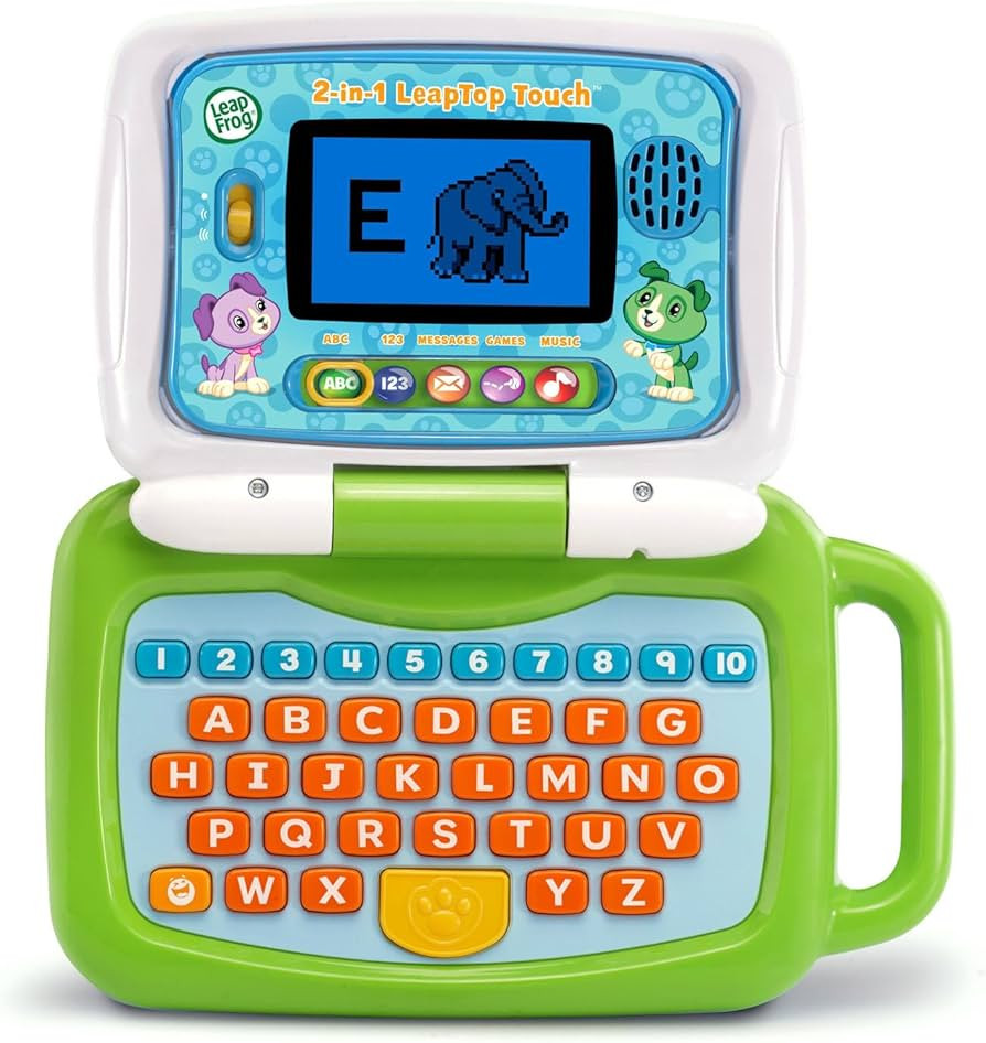 LeapFrog 2-in-1 LeapTop Touch, Green | Amazon (US)