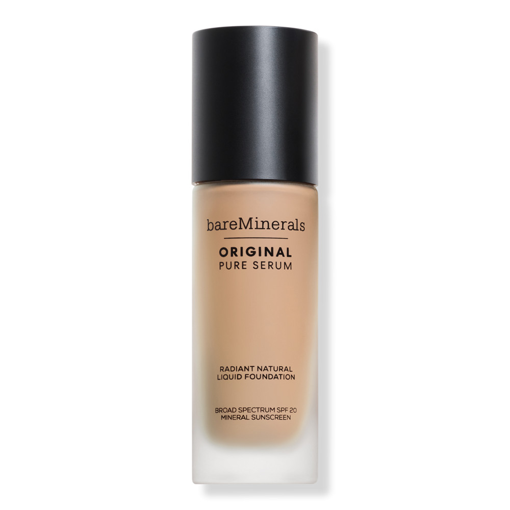 bareMinerals Original Pure Serum Radiant Natural Liquid Foundation Mineral SPF 20 | Ulta