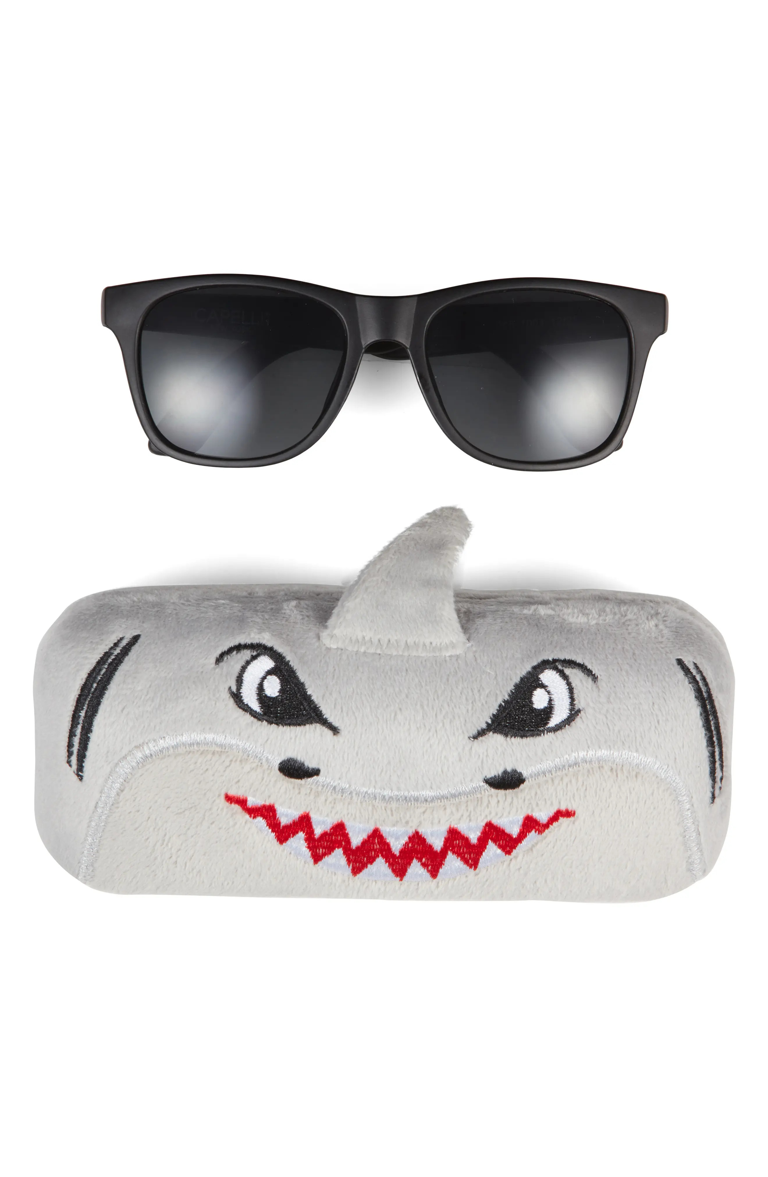 Capelli New York Kids' Square Sunglasses & 3D Shark Case Set (Men) | Nordstrom | Nordstrom