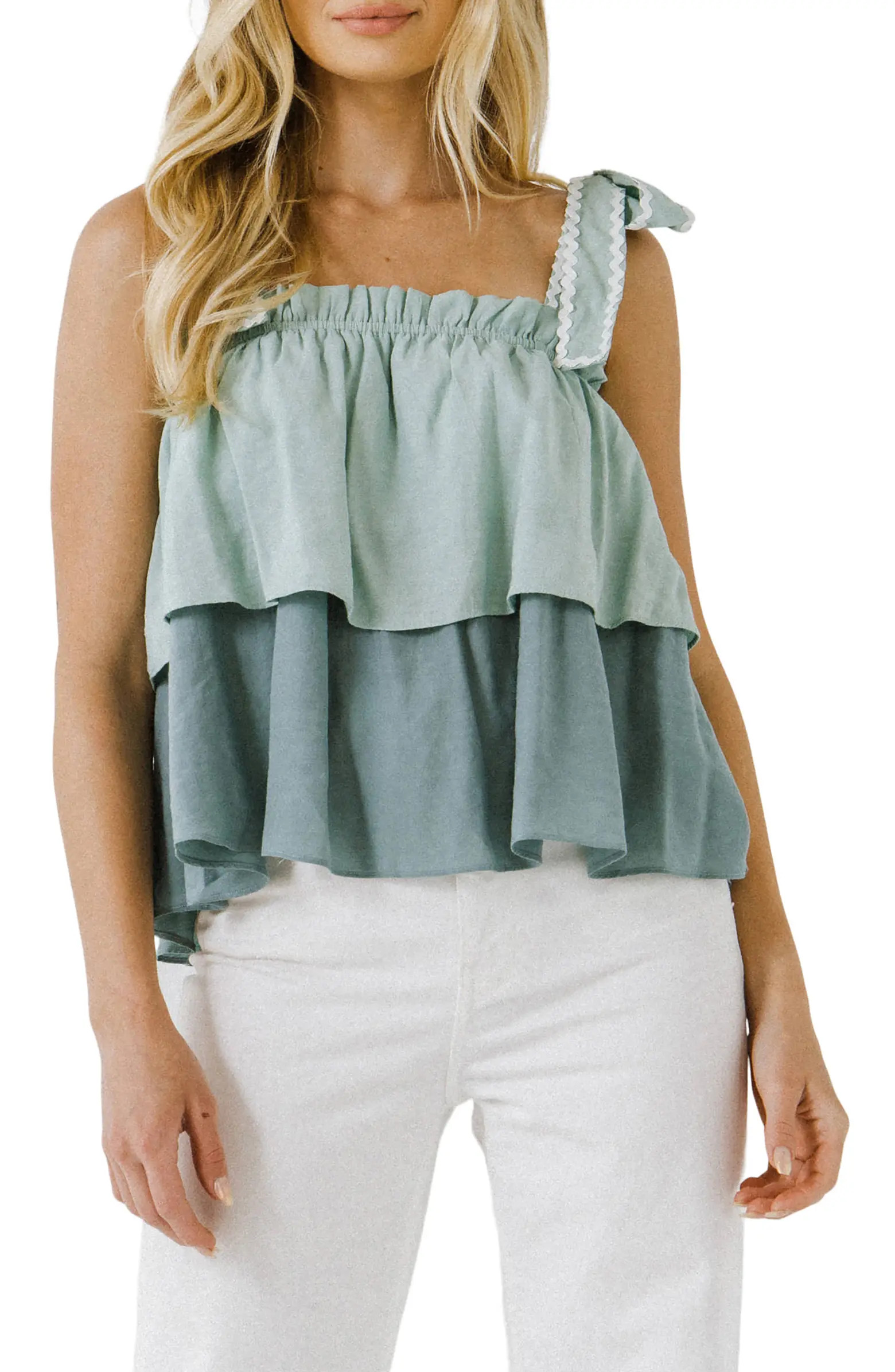 Free the Roses Tiered Tank | Nordstrom | Nordstrom