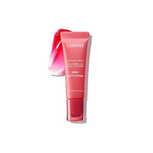 LANEIGE Lip Glowy Balm, Berry: Sheer Tinted Lip Moisturizer with Shea Butter, for Hydrating Shine & Soft Lips | Amazon (US)