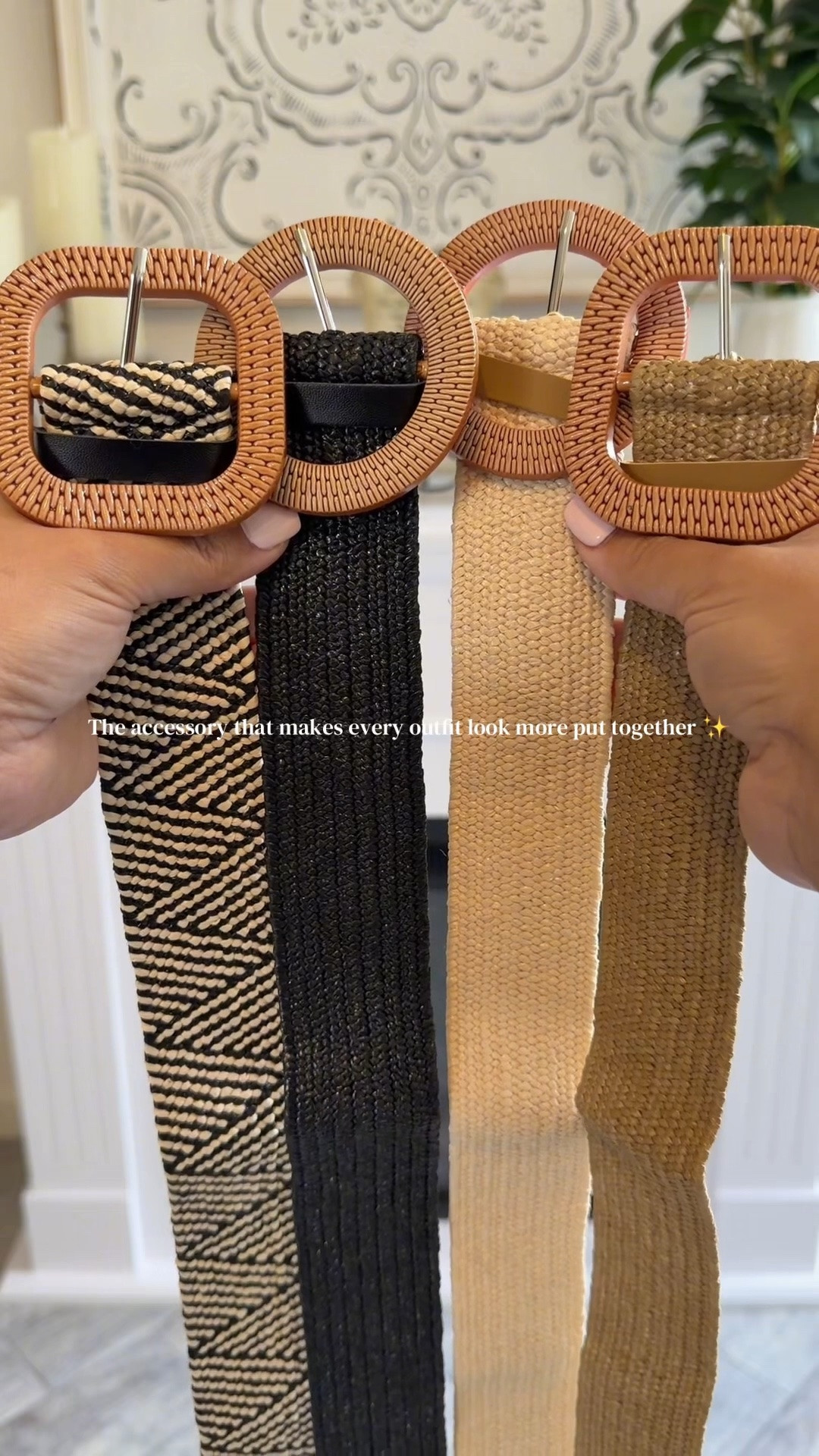 This woven stretch waist belt adds the perfect boho touch to dresses, skirts, and summer outfits while giving a flattering and comfortable fit.

#BohoStyle #WaistBelt #SummerAccessories #DressStyle #SummerVibes

#LTKootd #LTKmomlife #LTKgrwm