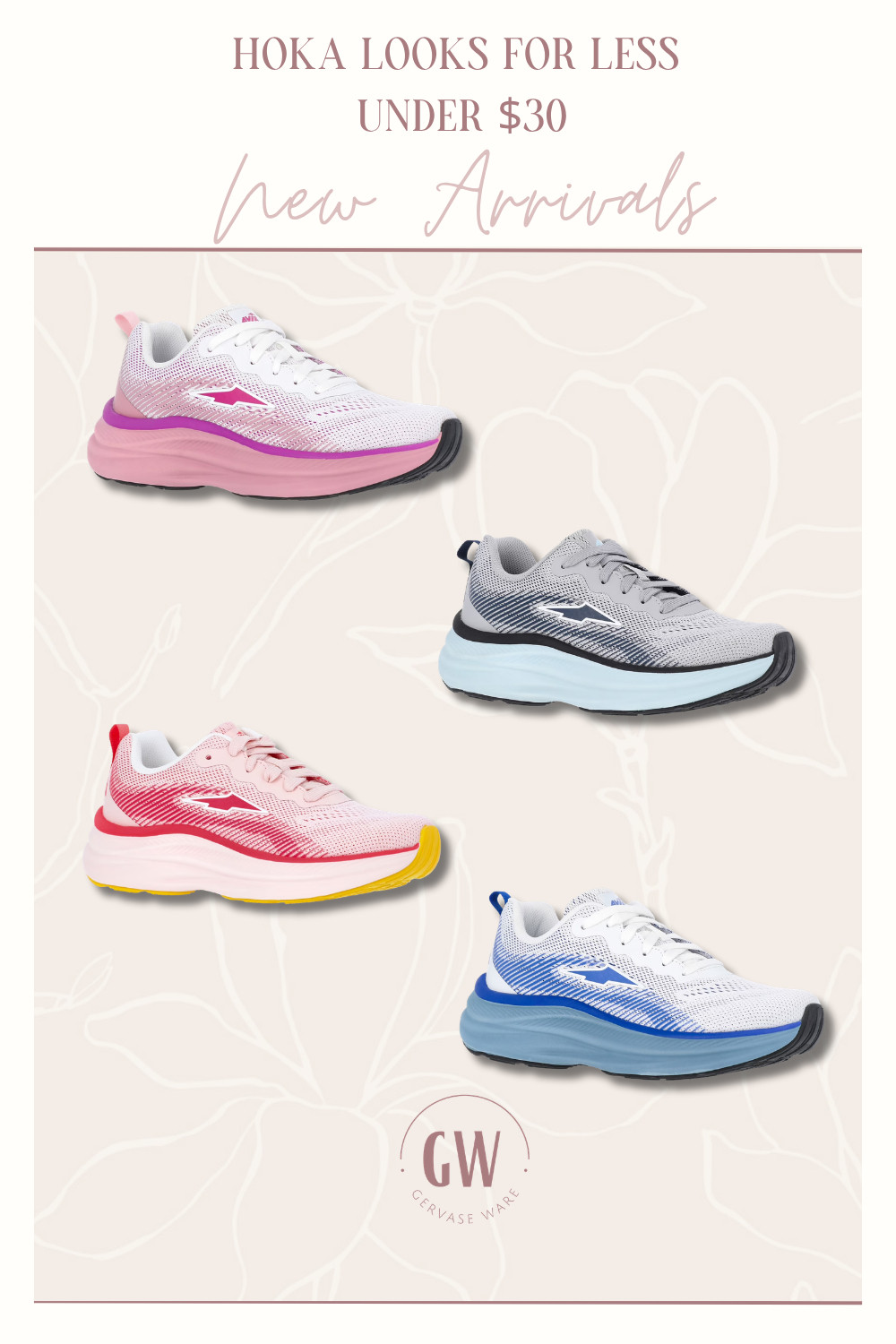 Hoka look for less 👟✨ Under $30 finds you don’t want to miss! 

 #LTKfitnessgoals #LTKActive #LTKSaleAlert