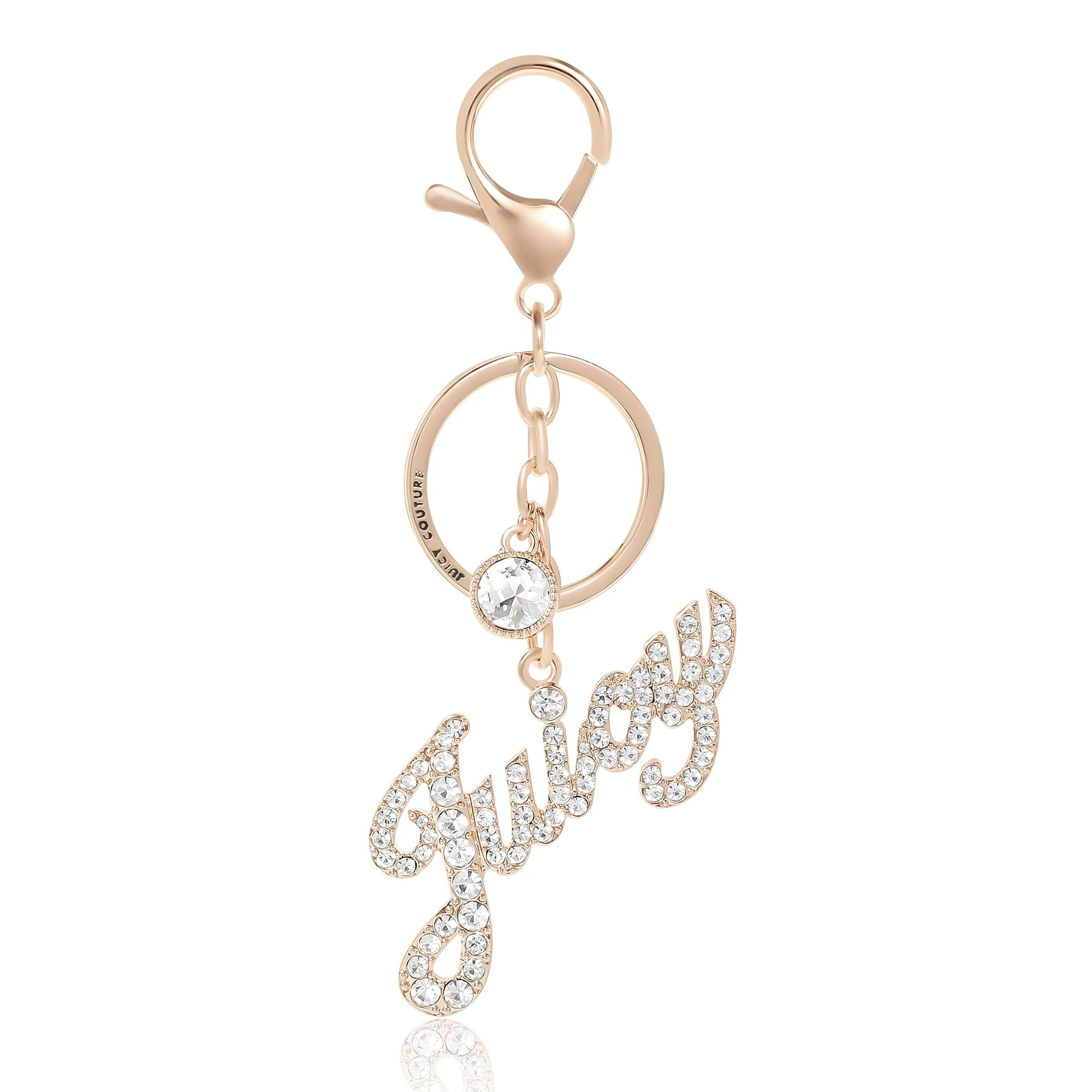 Juicy Logo Bling Keychain Bag Charm | Juicy Couture