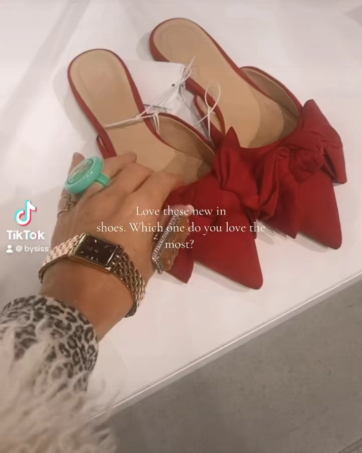 Red shoe crush. New in H&M which is your fave? Linked both below.

#LTKVideo #LTKFindsUnder50 #LTKShoeCrush