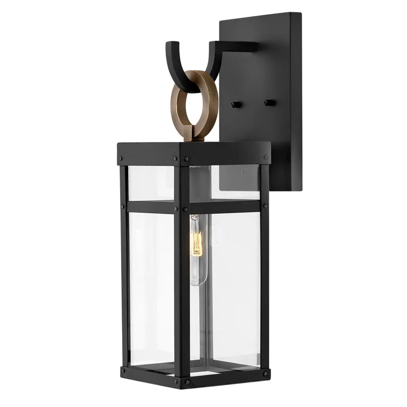 Black Outdoor Wall Lantern | Wayfair North America