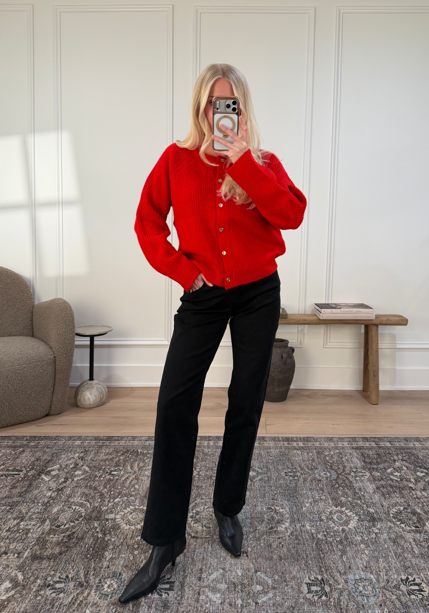 Stack my code AFKATHLEEN for an extra 15% off the Black Friday sale! 

Wearing a medium in sweater, 27 reg in jeans (sized up for pregnancy, runs TTS), boots are true to size.
#KathleenPost 

Black Friday Sale, cyber week, cyber Monday, winter fashion, winter outfit, holiday outfit

#LTKHoliday #LTKSaleAlert #LTKCyberWeek