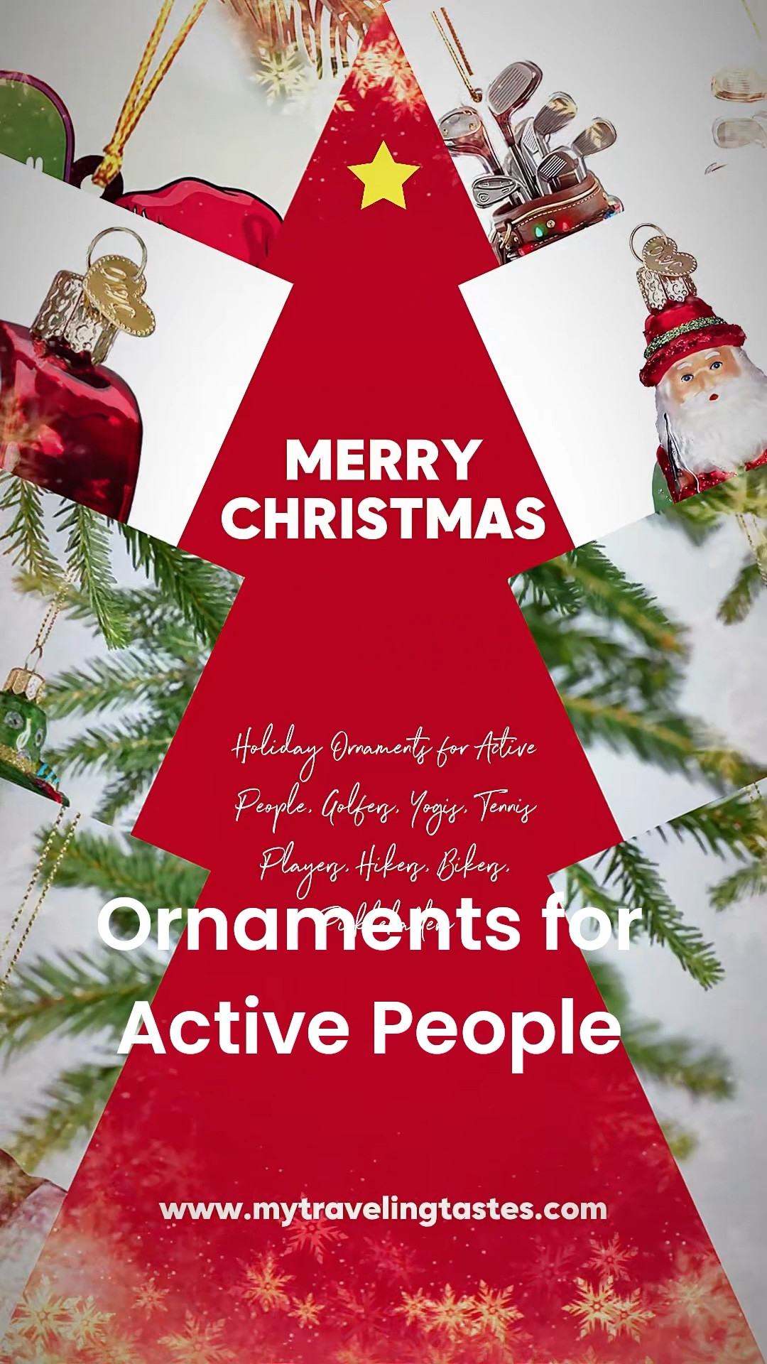 Looking for an ornament that celebrates someone’s hobby? Golfers, bikers, yogis, pickle ballers, water sports fans, hikers and tennis players will love these ornaments! 

#LTKActive #LTKHoliday #LTKfitnessgoals