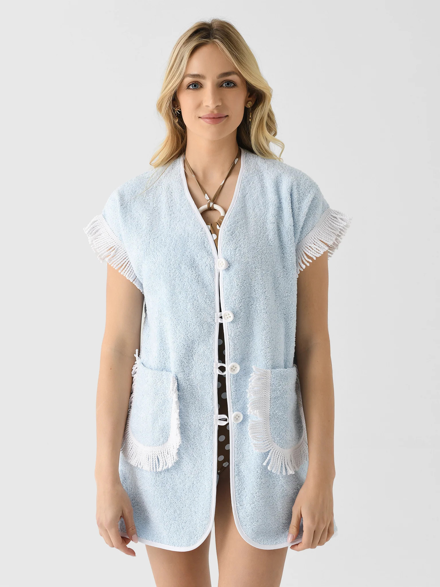 LA VESTE
                      
                     Women's Pitaya Towel Dress | Saint Bernard