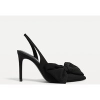 Stradivarius High-heel shoes with bow BLACK 5 | Stradivarius (UK)