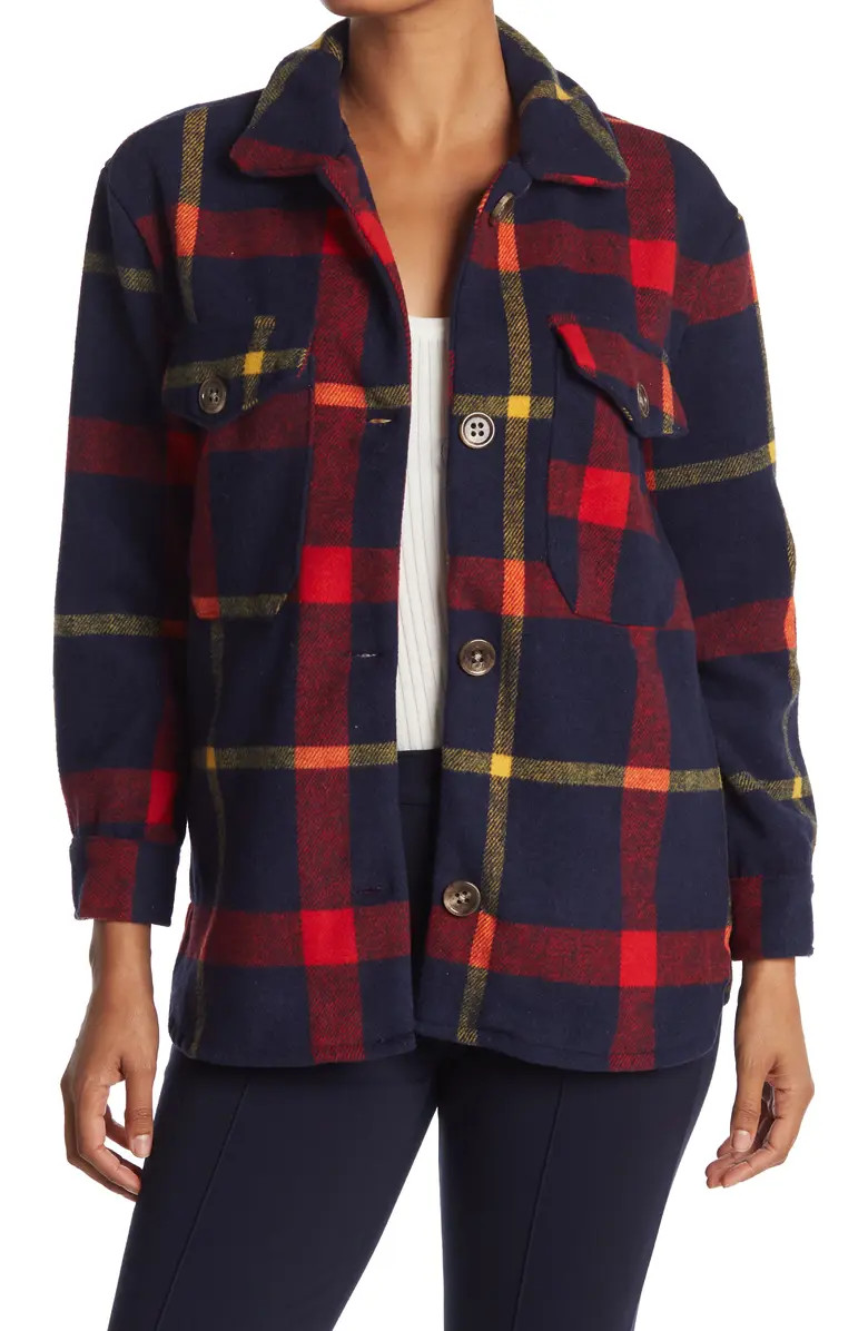 Plaid Shacket | Nordstrom Rack