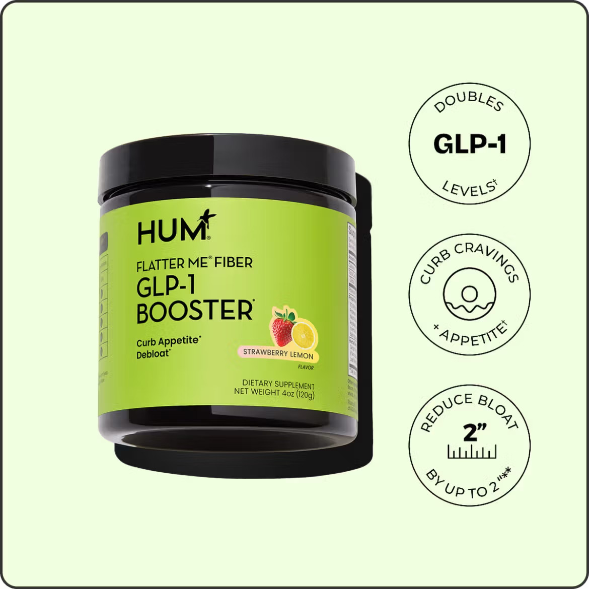 Flatter Me Fiber GLP-1 Booster | HUM Nutrition
