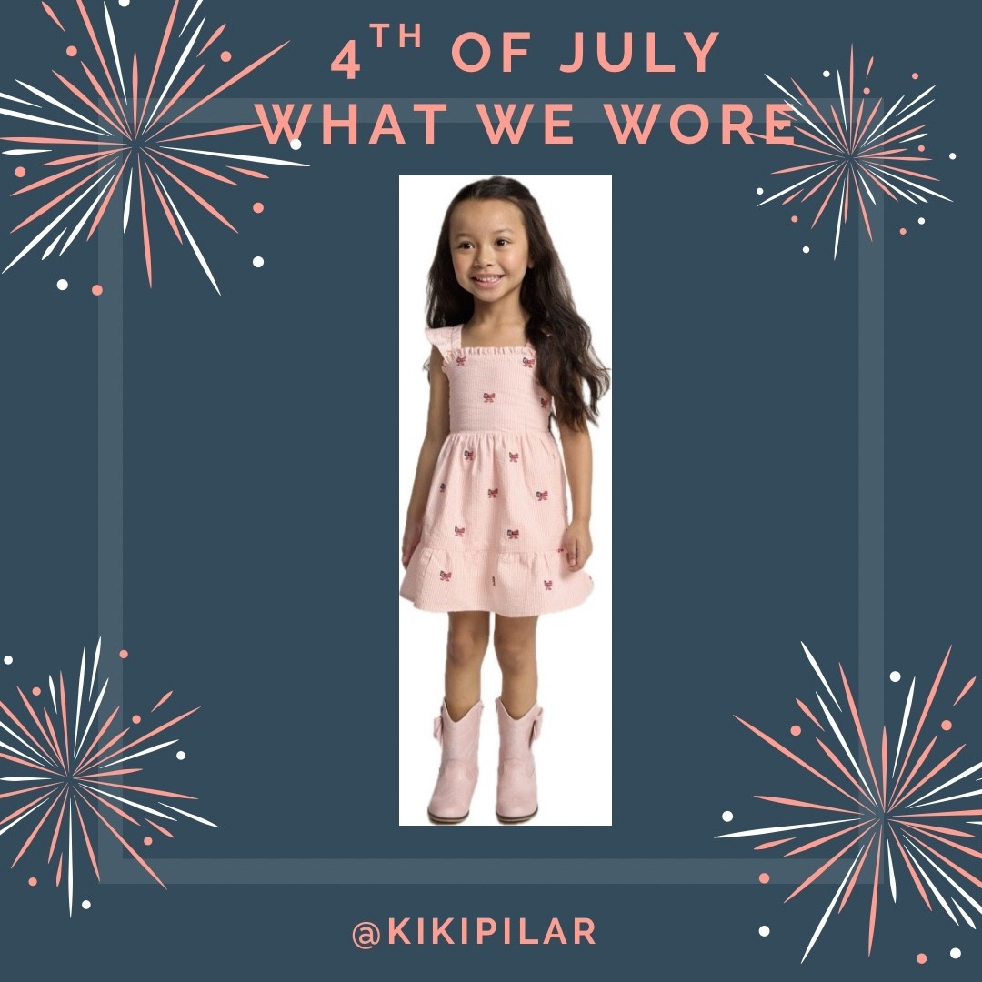 What Olivia wore 
July 4 outfit
Glad dress for girls
Girls seersucker dress
Girls Fourth of July
July outfits on sale
Girls dress on clearance
Girls summer clearance 
Pink seersucker dress

#LTKKids #LTKSaleAlert #LTKootd