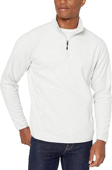 Amazon Essentials Men's Quarter-Zip Polar Fleece Jacket | Amazon (US)