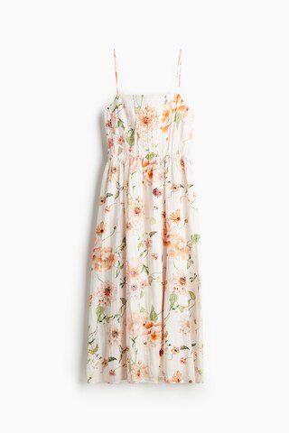 H & M - Strappy Midi Dress - Pink | H&M (US + CA)