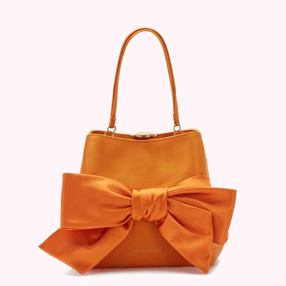 APRICOT BOW MINI RUBY | Lulu Guinness (UK)