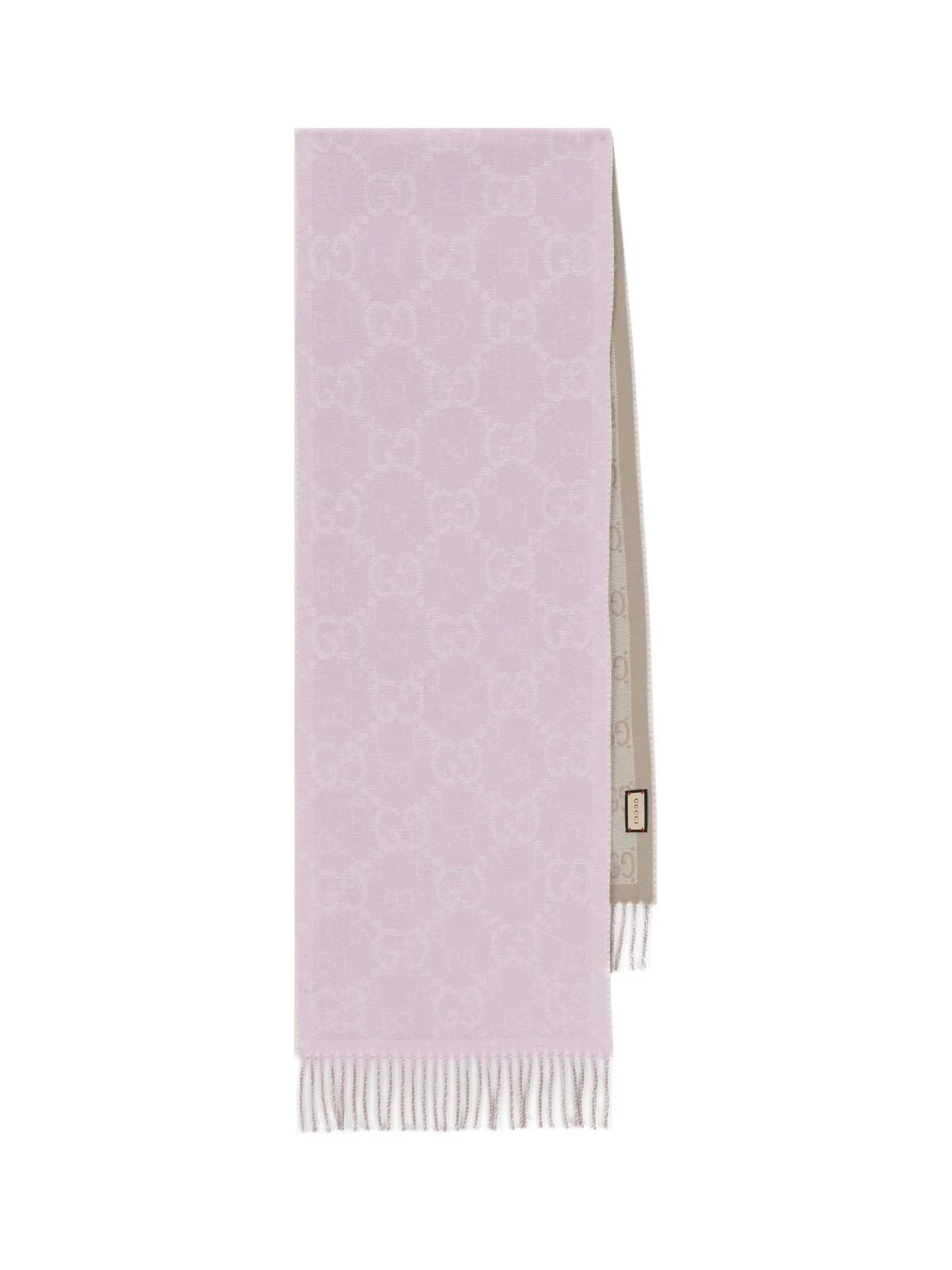 Gucci GG Motif Fringed Scarf | Cettire Global
