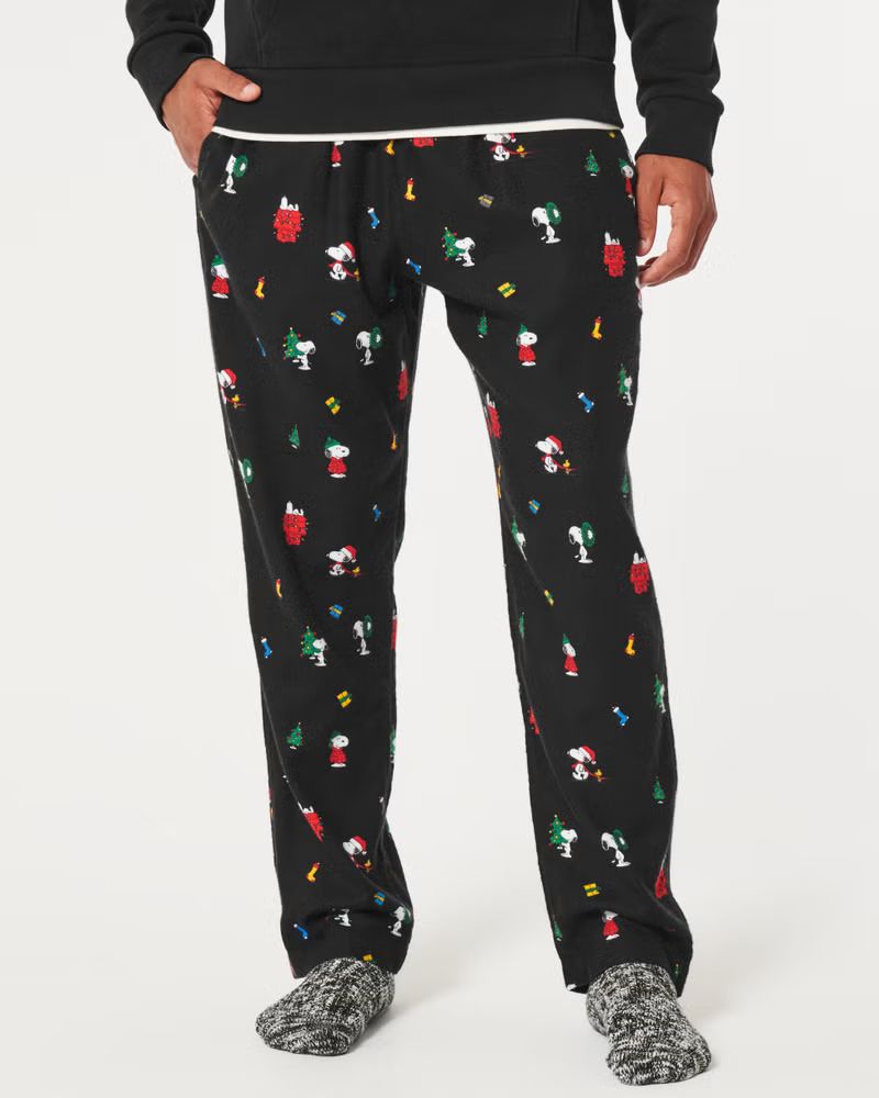 24/7 Peanuts Graphic Pajama Pants | Hollister (US)
