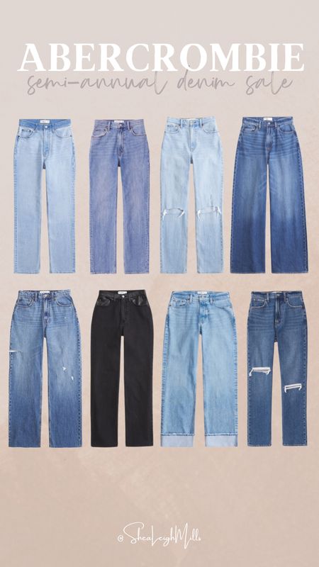 Abercrombie denim sale! 25% off denim and 15% off almost everything else! 

#abercrombie #jeans #denimsale #springdenim #springsale #springstyle #abercrombiedenim #abercrombiesale #onlineshopping

#LTKSpringSale #LTKfindsunder100 #LTKsalealert