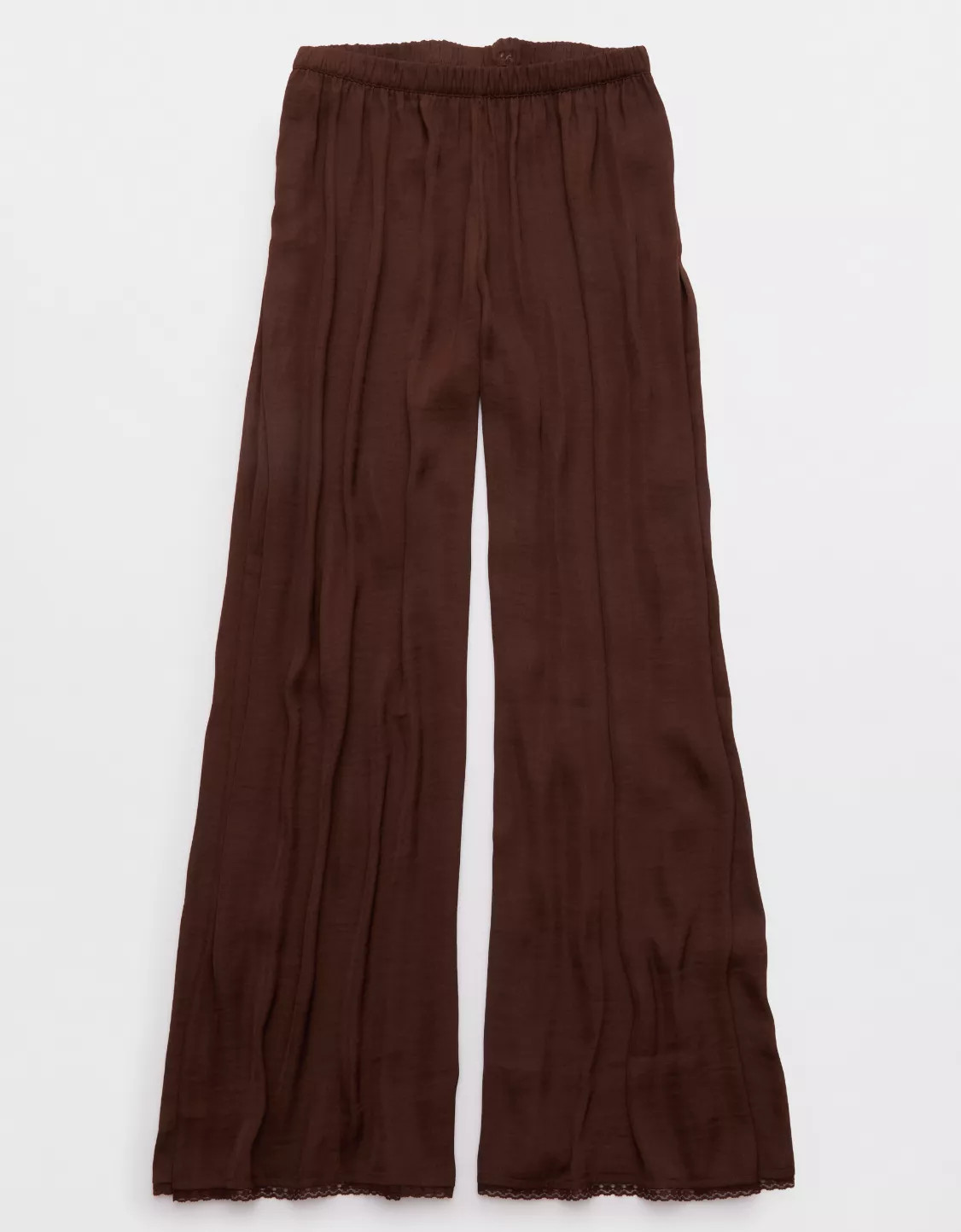 Aerie Satin Trouser PJ | Aerie