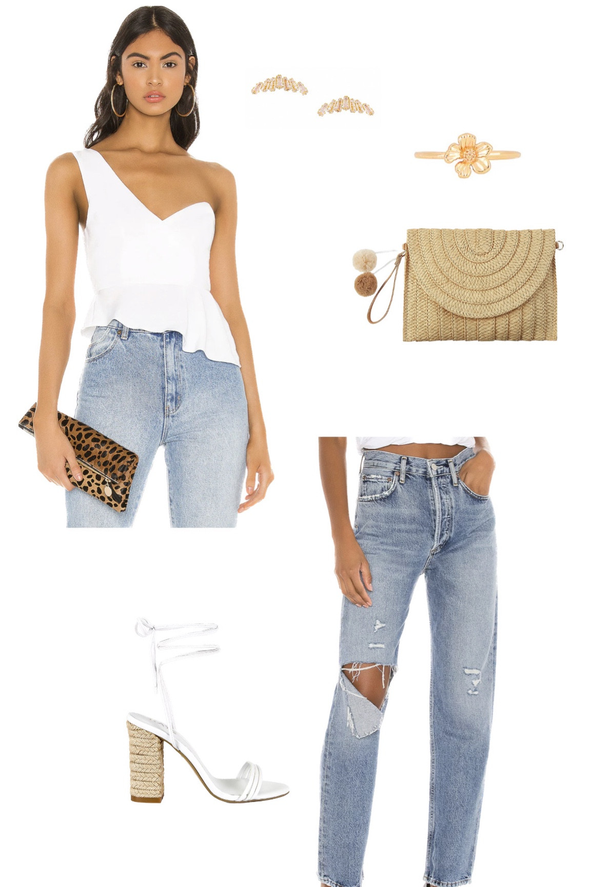 Revolve is having such a good sale! I love this white top for summer and these agolde jeans are perfect! 

#revolveme #revolve #amazonbag 

#LTKFind #LTKstyletip #LTKunder100