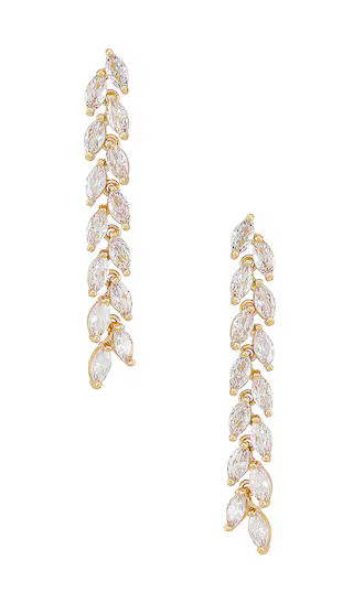 Jadore Drop Earring in Gold | Revolve Clothing (Global)