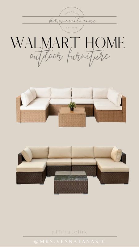 Incredible deal on these two sets from Walmart! Love that they are modular so you can arrange to your liking!

Walmart home, Walmart, Walmart find, outdoor furniture, conversation set, chat set, summer, outdoor, patio, patio set, patio season, Memorial Day Sale, 

#LTKsalealert #LTKhome #LTKSeasonal