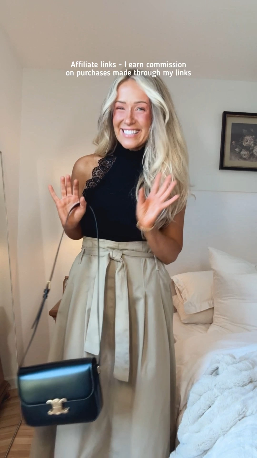Affiliate links - I earn commission on purchases made through my links

Zara outfits fall
Casual lunch date outfit
Black lace top
Zara midi skirt
Chic style