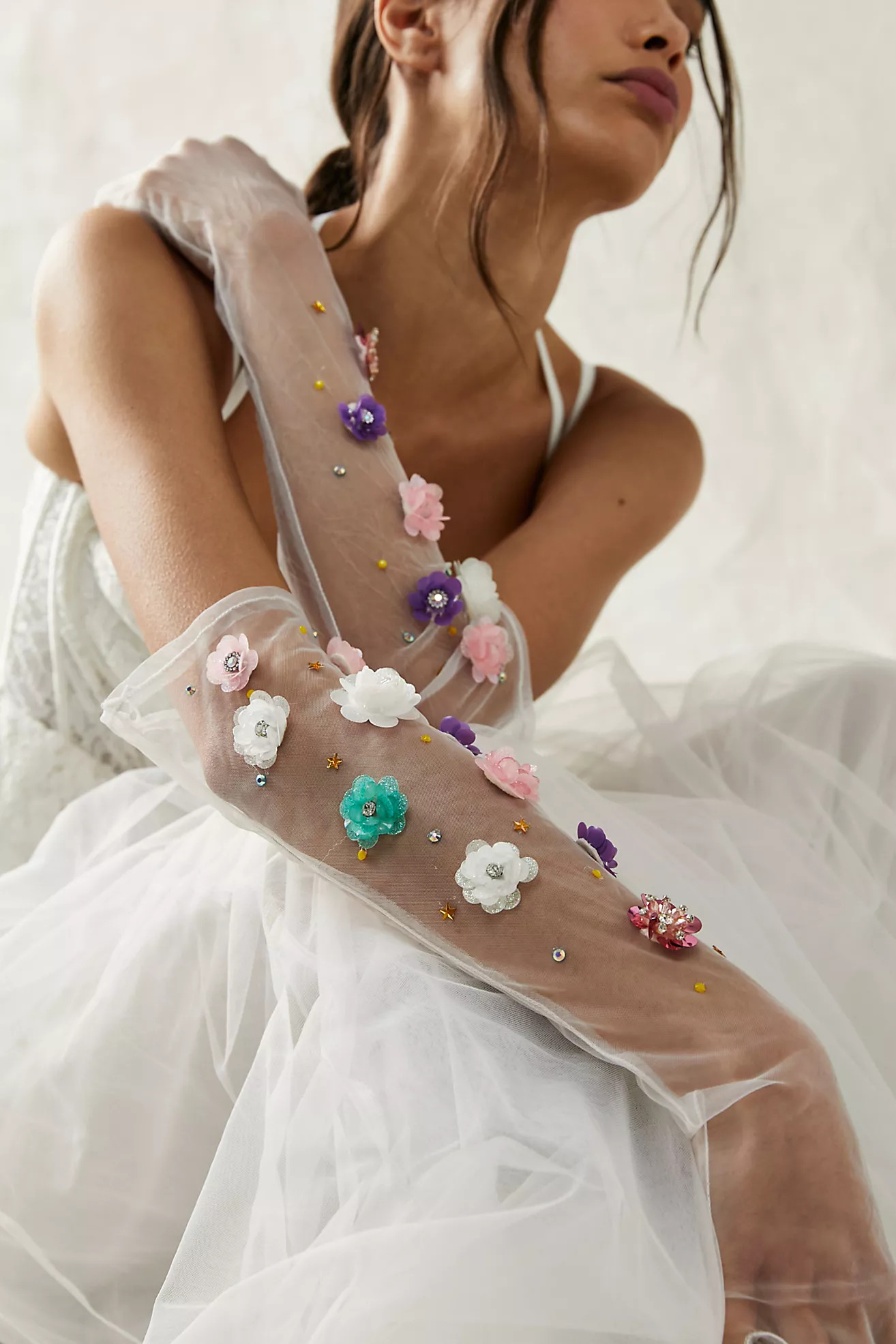 Secret Garden Tulle Gloves | Free People (Global - UK&FR Excluded)