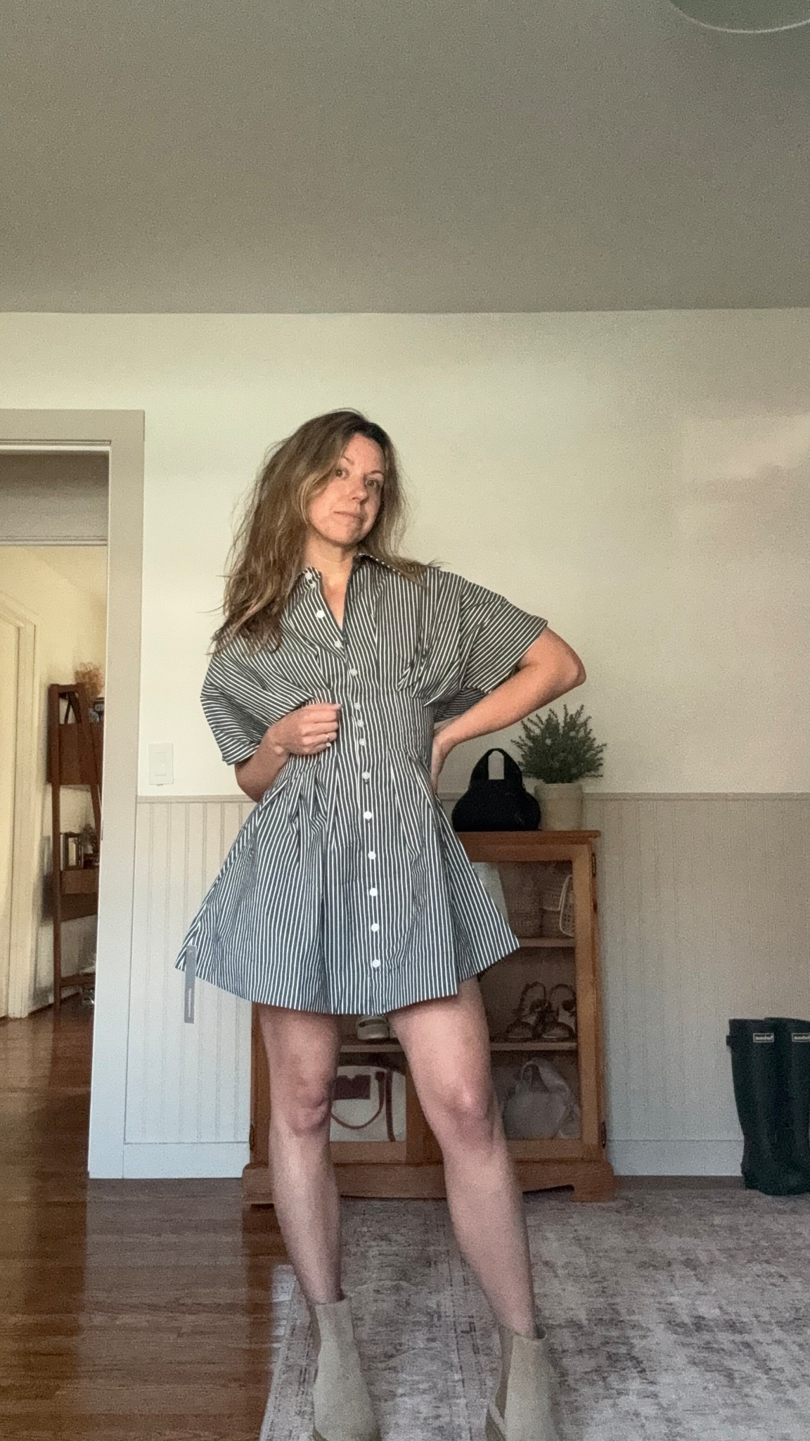 Wearing an XS Petite in this gorgeous Anthro dress 

#LTKPetite #LTKSpringSale #LTKSeasonal