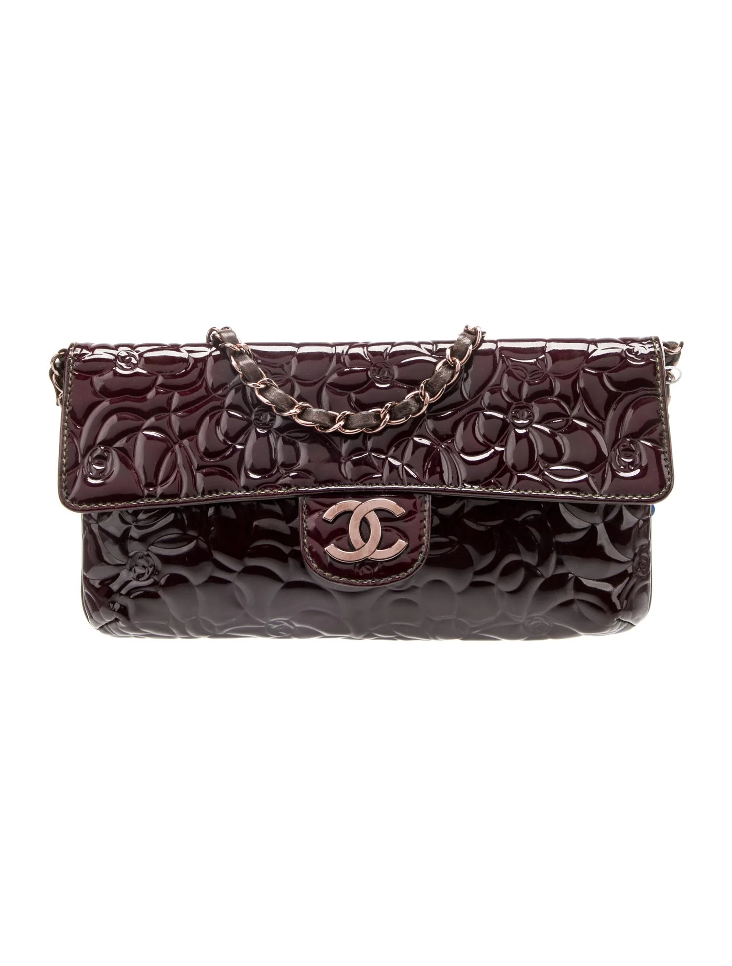 Vintage Camellia Flap Pochette | The RealReal