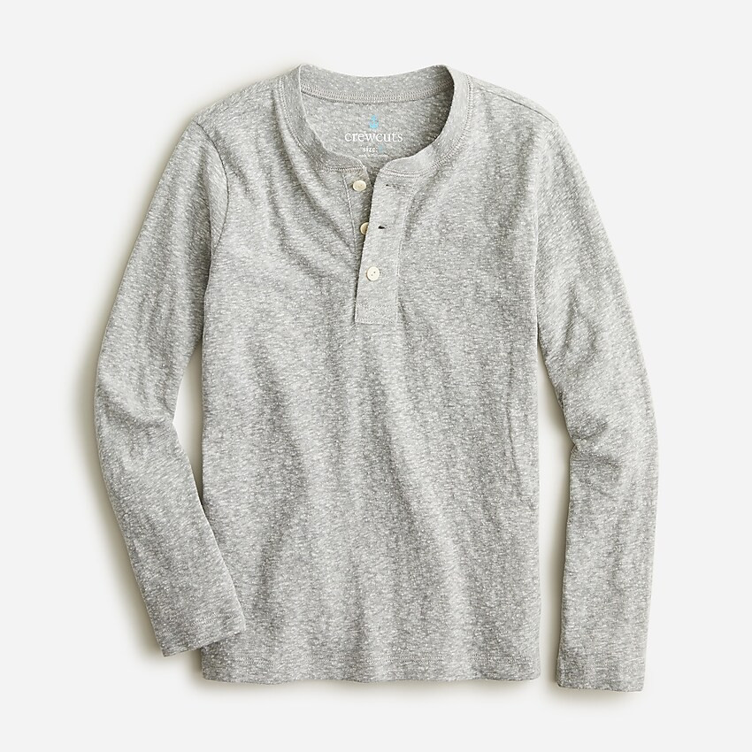 Boys' long-sleeve henley T-shirt | J. Crew US