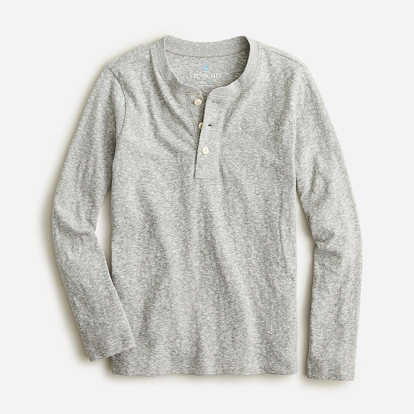 Kids' long-sleeve henley T-shirt | J.Crew US