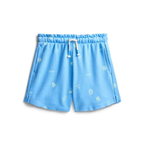 Wonder Nation Little Girls' Pull On Knit Shorts, Sizes 4-10 | Walmart (US)