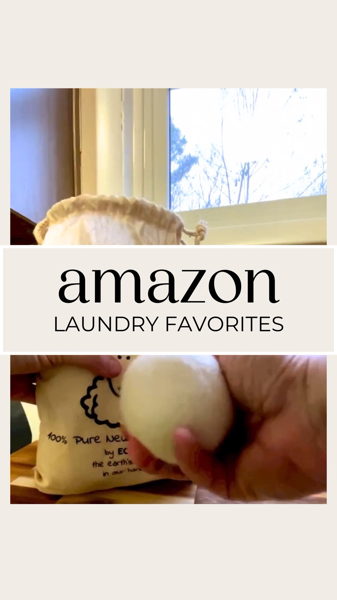 Ditch those god awful dryer sheets and toss a set of wool dryer balls! Your clothes will dry faster because of the space created between clothes by the dryer balls. They also reduce static and yes… I have had the same set for 10+ years!!! 

#laundry #dryer #dryerballs #wooldryerballs #laundryroom #laundryday #laundryhacks #dryersheets #healthyhome #home #nontoxic #amazonfavorites #amazon #amazonfinds #amazonhome 

#LTKHome #LTKFamily #LTKFindsUnder50