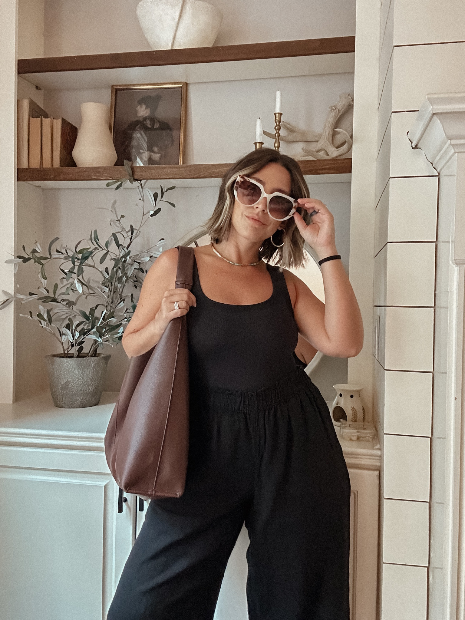 Haven’t done this in a while :) my favorite bag!!  Only $50 !! linked this whole look in my bio and stories! 

#LTKStyleTip #LTKSaleAlert #LTKSeasonal