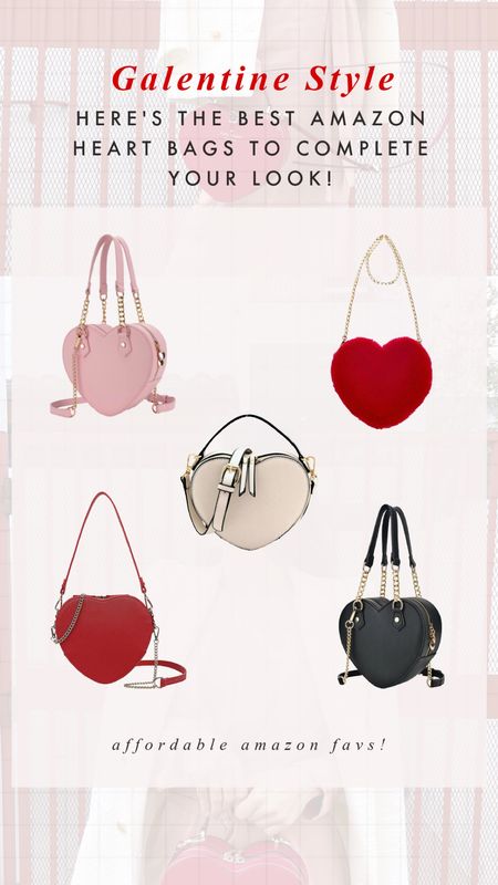 The perfect accessory for your Valentine’s Day look! #valentines #valentinesinspo #heartbag #heartpurse #valentinesoutfit 

#LTKSeasonal #LTKunder50 #LTKstyletip