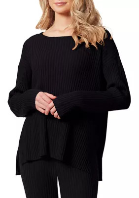 Jessica Simpson Women's Side Slit Sweater | Belk