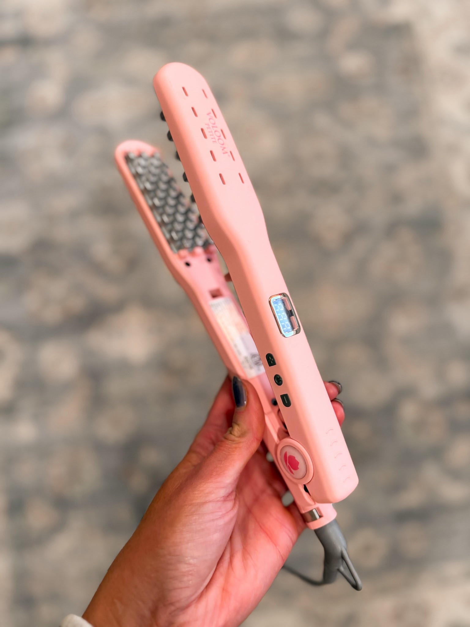 The key to touchable voluminous hair!! 
The Voloom is my favorite tool for big beautiful hair. Divide hair into sections and use this iron at the root to about 2 inches out. Don’t use on the top section  
Also linked my favorite leave in/heat protectant  

#LTKBeauty