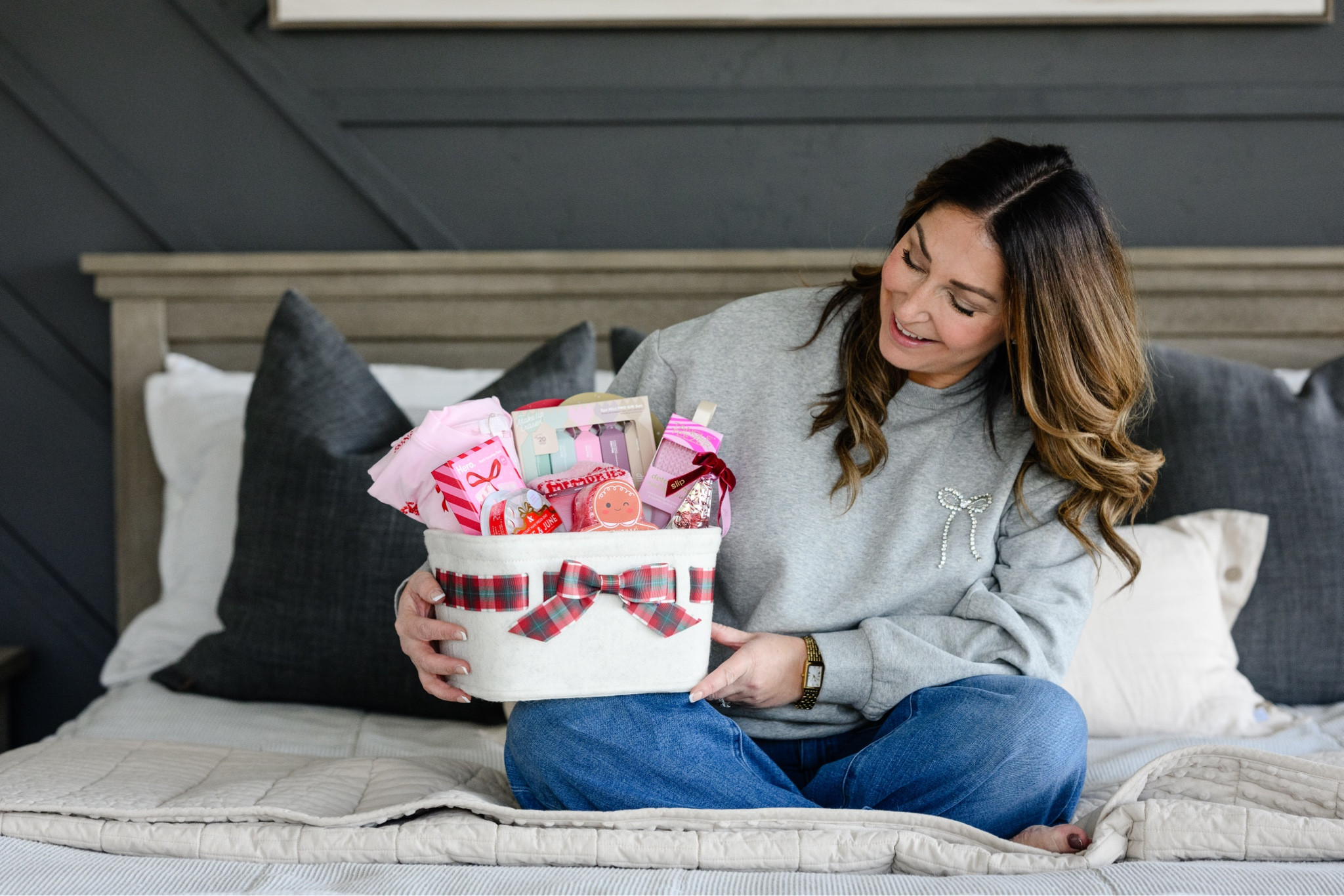 Brr Basket Holiday Treats for Teens | Wearing Sweatshirt in L 

 

#LTKHoliday #LTKSeasonal #LTKHome