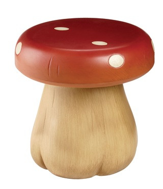 For Living Toadstool Statue & Lawn Ornament Mushroom Stool, 11-in | Canadian Tire