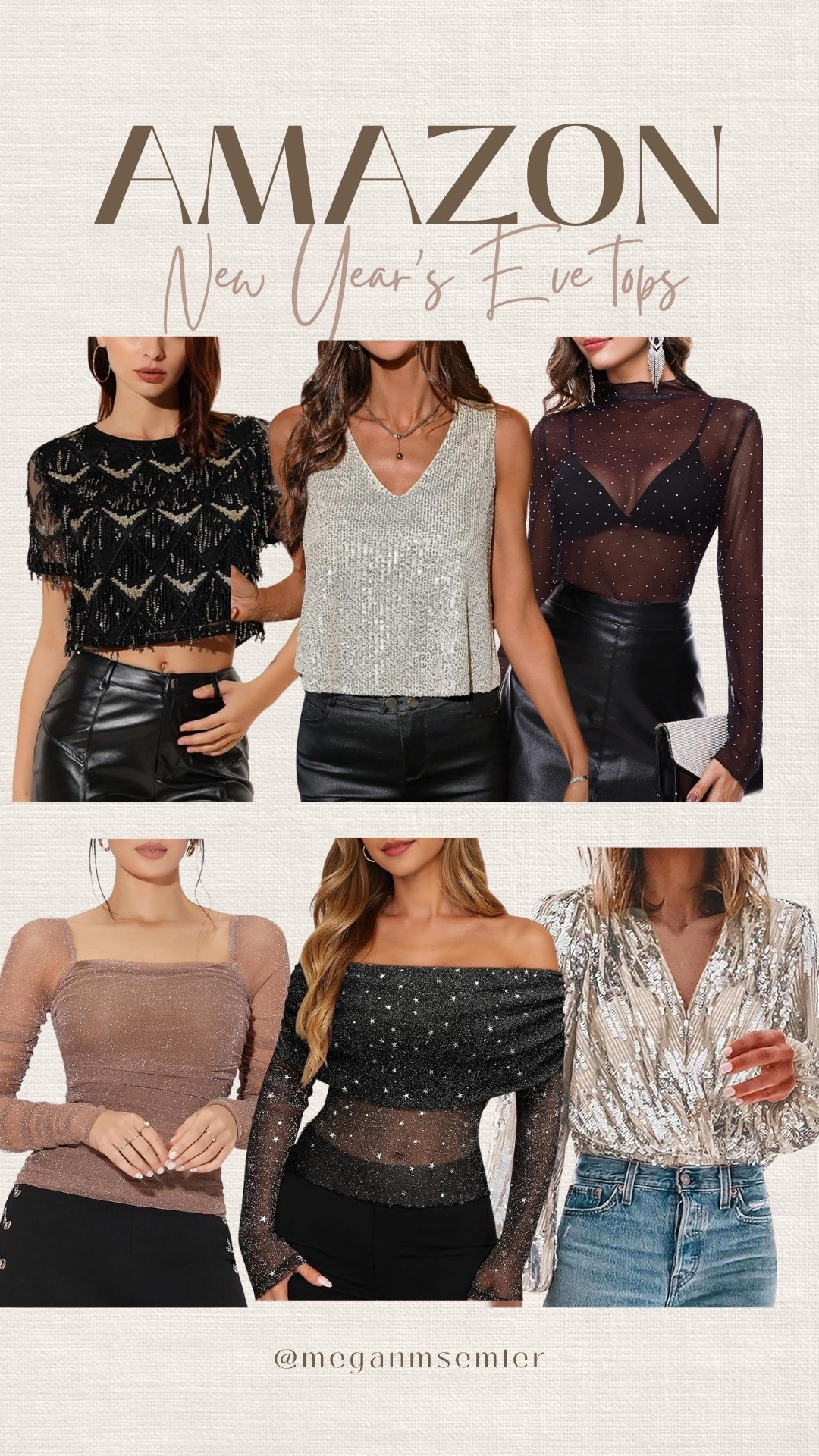 Amazon New Year’s Eve tops 

#LTKootd #LTKHoliday #LTKSeasonal