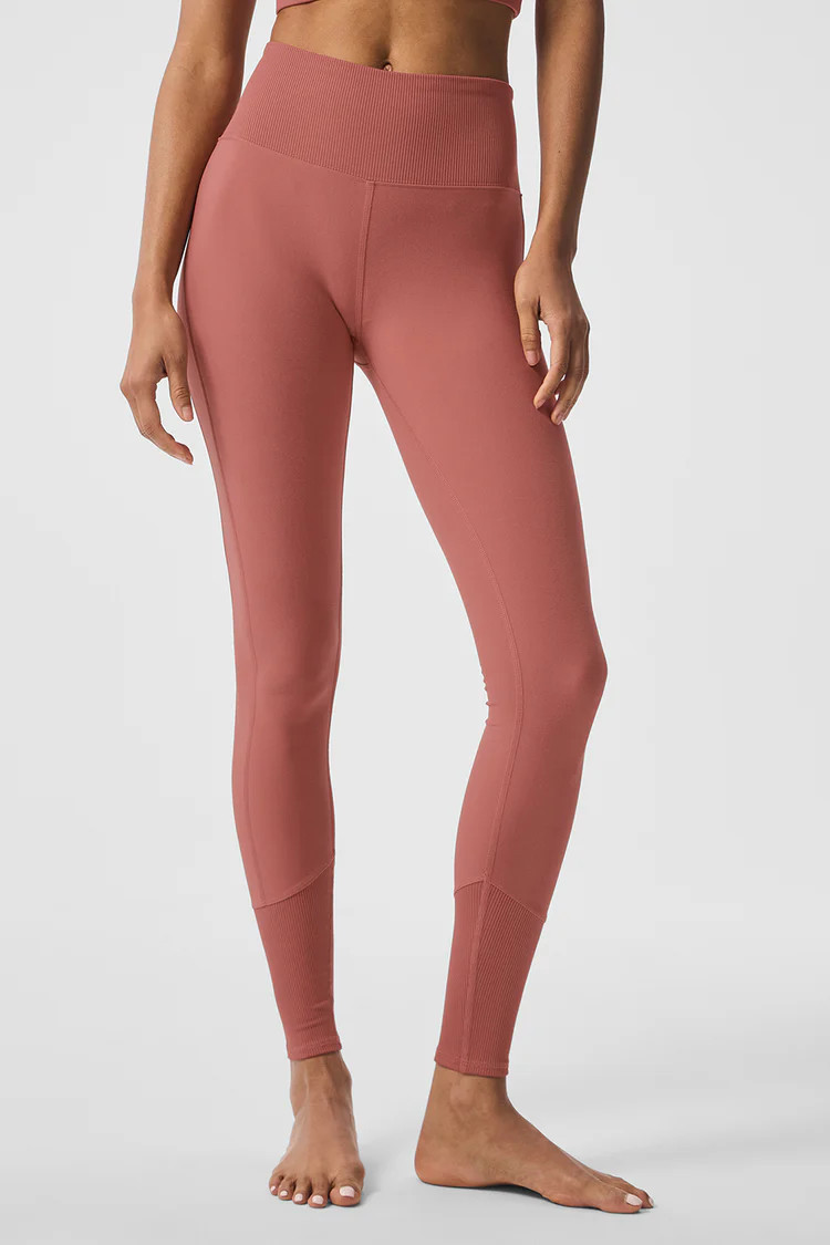 High-Waist Alosoft Lounge Legging | Alo Yoga (US)